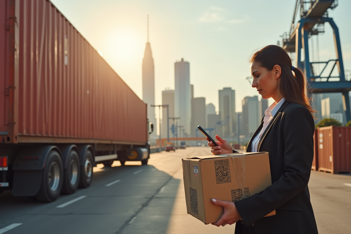 logistique blockchain
